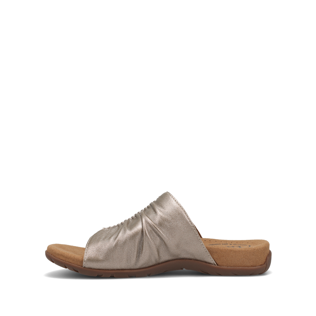 Side angle image of Taos Footwear Gift 2 Champagne Size 11