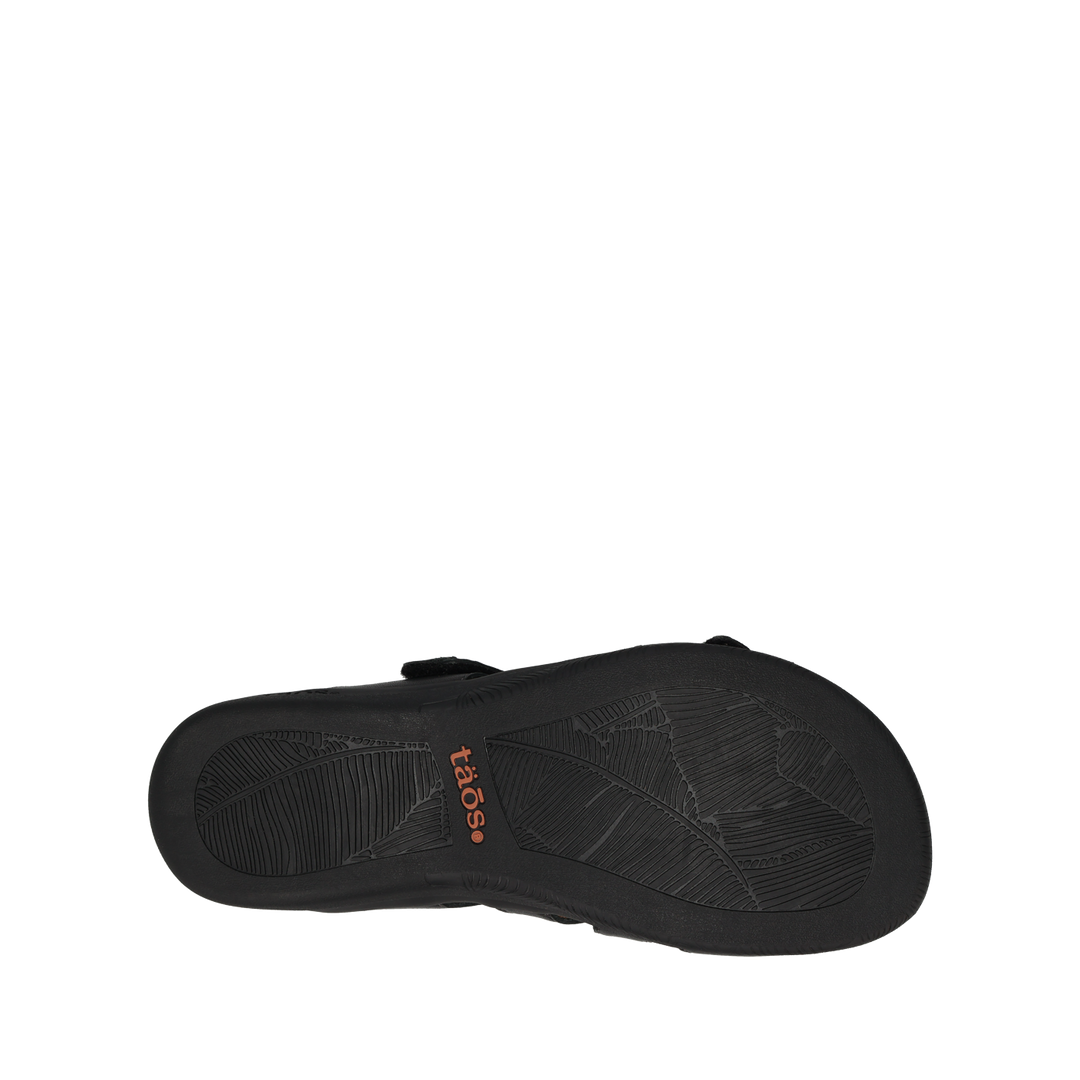 Outsole image of Taos Footwear Double U Black Size 6