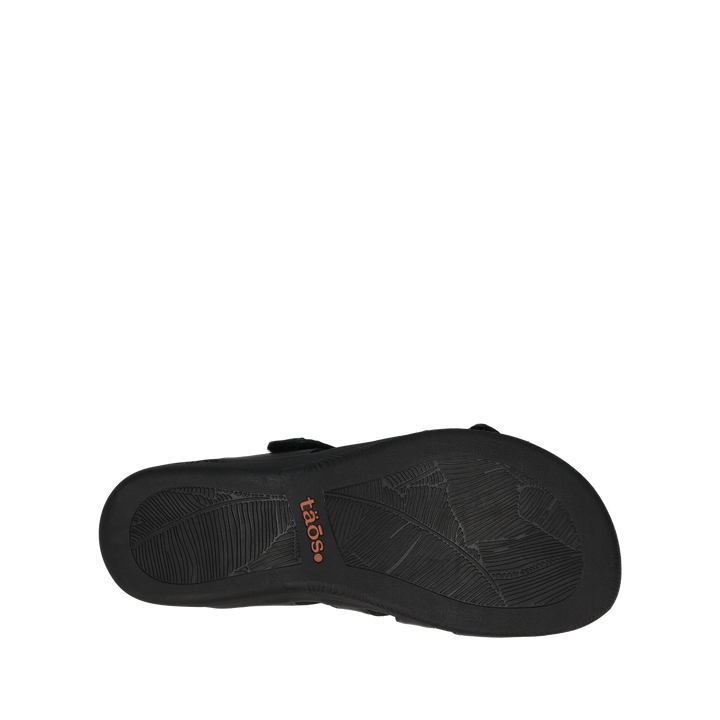 Outsole image of Taos Footwear Double U Black Size 6