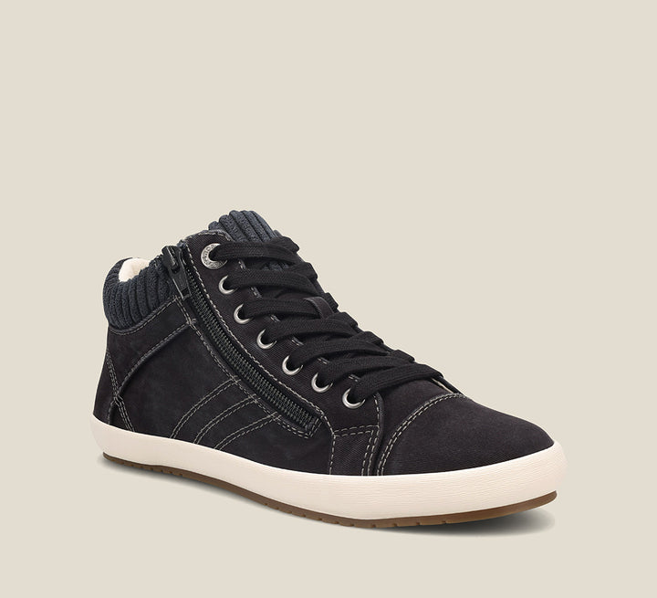 Hero image of Taos Footwear Startup Black Distressed Size 6