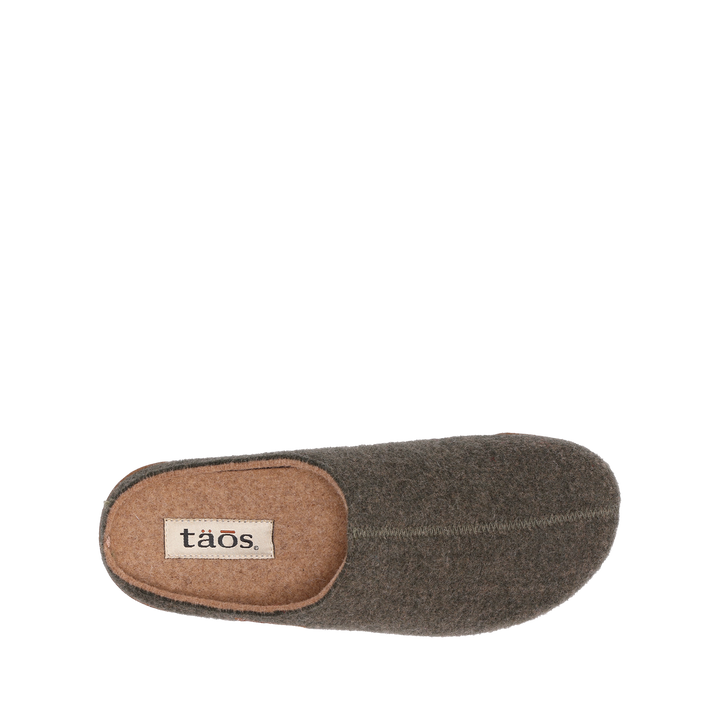 Top down image of Taos Footwear Woollery Olive Size 36