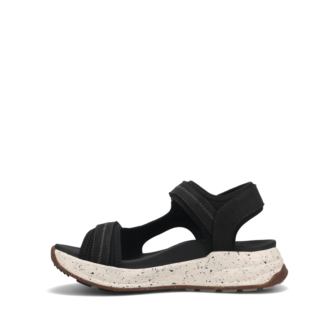 Instep Image of Super Side Black Emboss Size 9