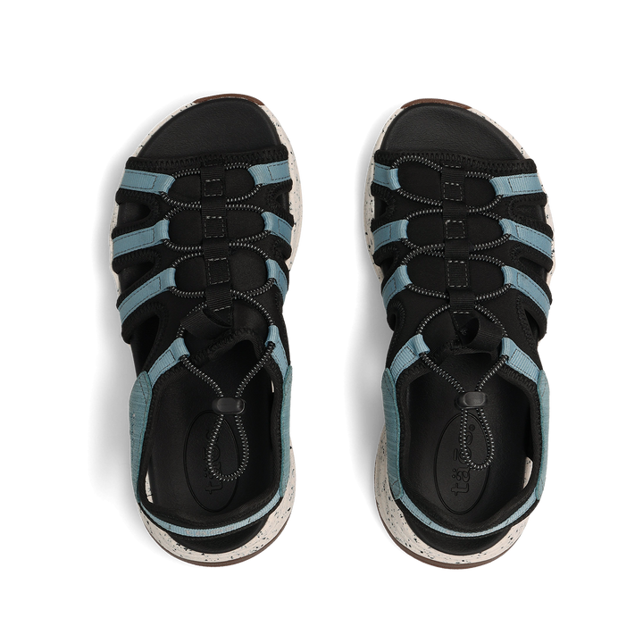 Top down image of Superfly Black/Mineral Blue 11