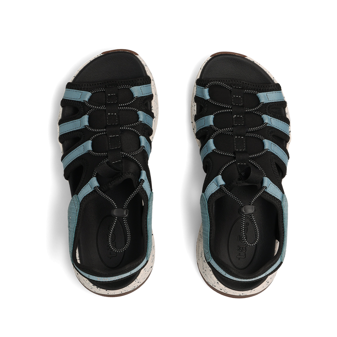 Top down image of Superfly Black/Mineral Blue 11