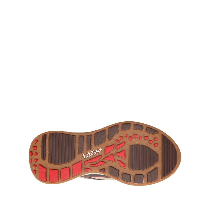 Outsole Image of Advance Mid Brown/Red Multi Size 7