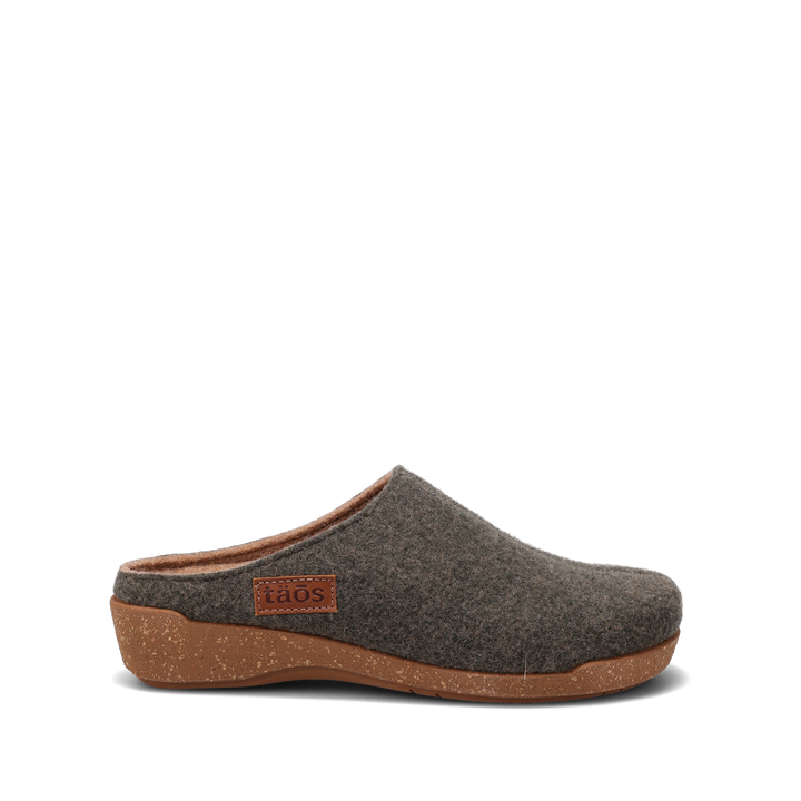 Side angle image of Taos Footwear Woollery Olive Size 36