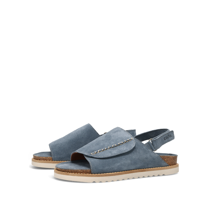 Pair image of Abstract Blue Suede 42