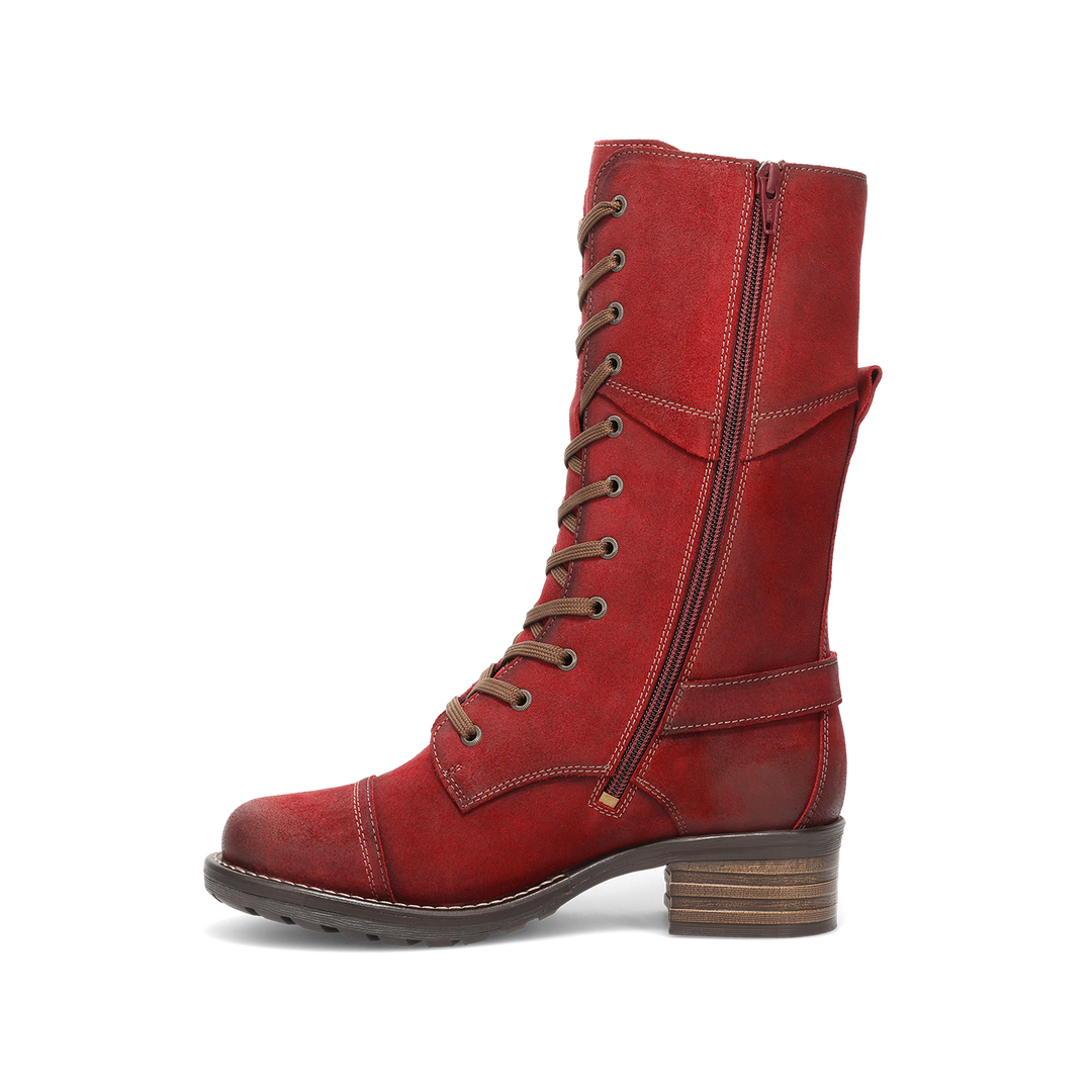 Instep Image of Tall Crave Red Rugged 36