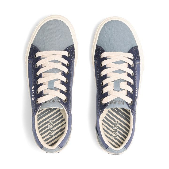 Top down Image of Plim Soul Indigo Multi Size 6.5