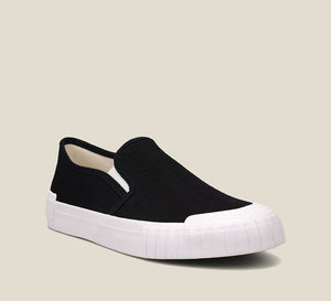 Hero image of Double Vision Black Canvas Shoe