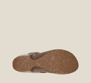 Load image into Gallery viewer, Outsole image of Taos Footwear Loop Natural Size 37
