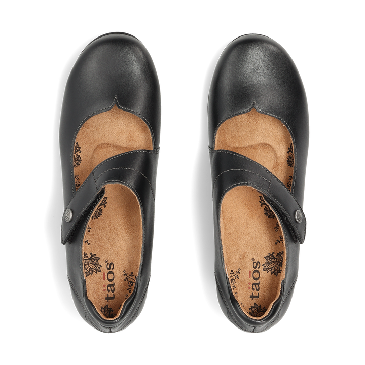 Top down image of Newsy Black Size 6