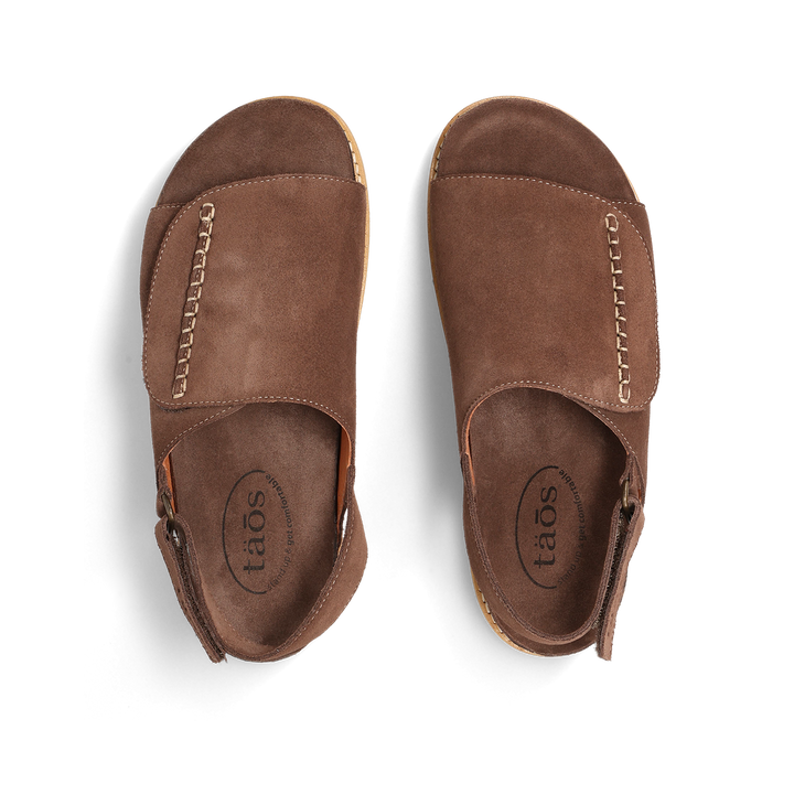 Top down image of Abstract Chocolate Suede 41