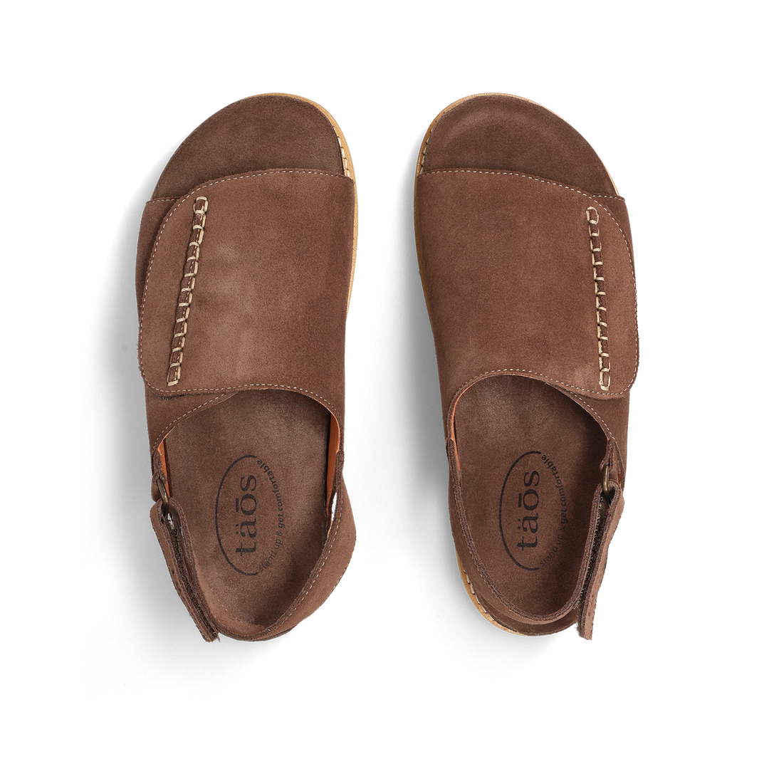 Top down image of Abstract Chocolate Suede 41