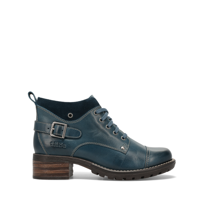 Outside Image of Mini Crave Petrol Blue Leather 40