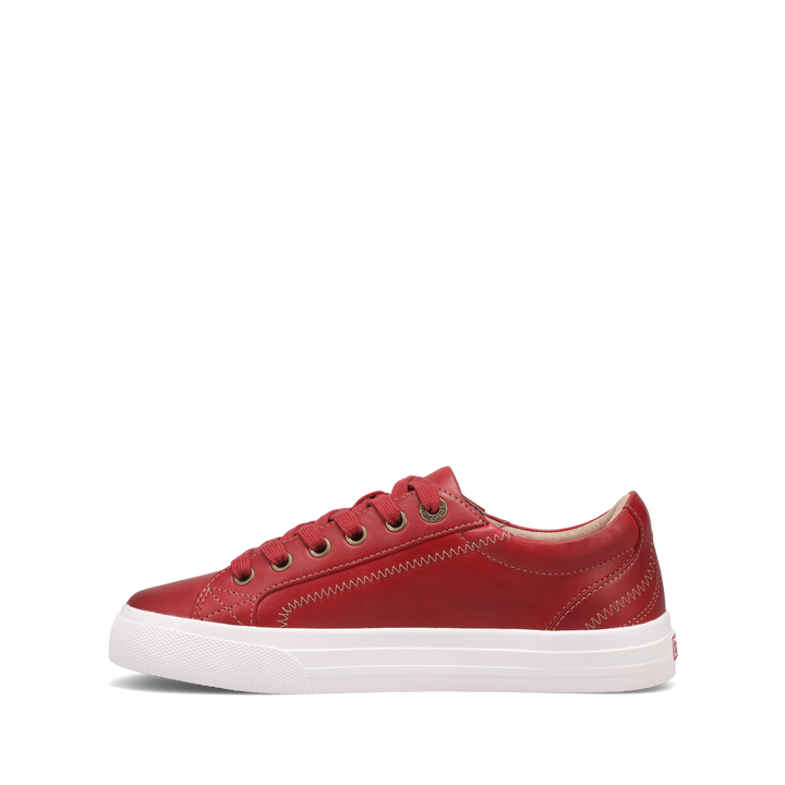 Instep Image of Plim Soul Lux Red Leather Size 6