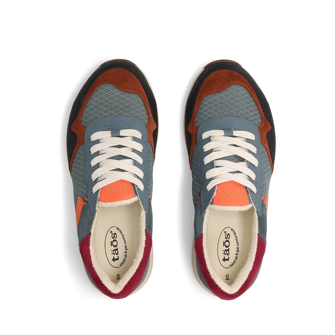 Top down Image of Detour Dark Teal Multi 9.5