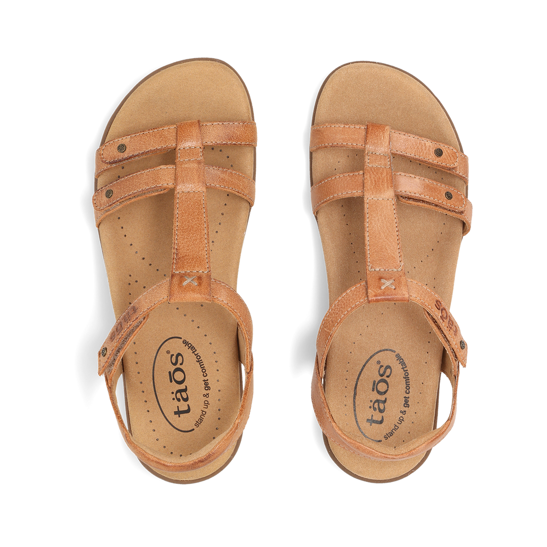 Top down image of Taos Footwear Trophy 2 Honey Size 6