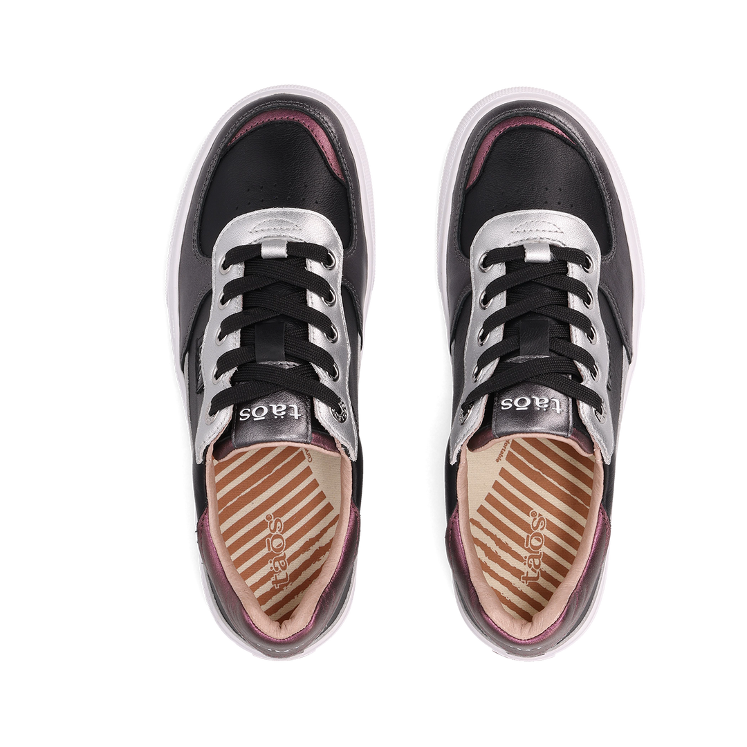 Top down image of Pop Soul Black Metallic Multi 6