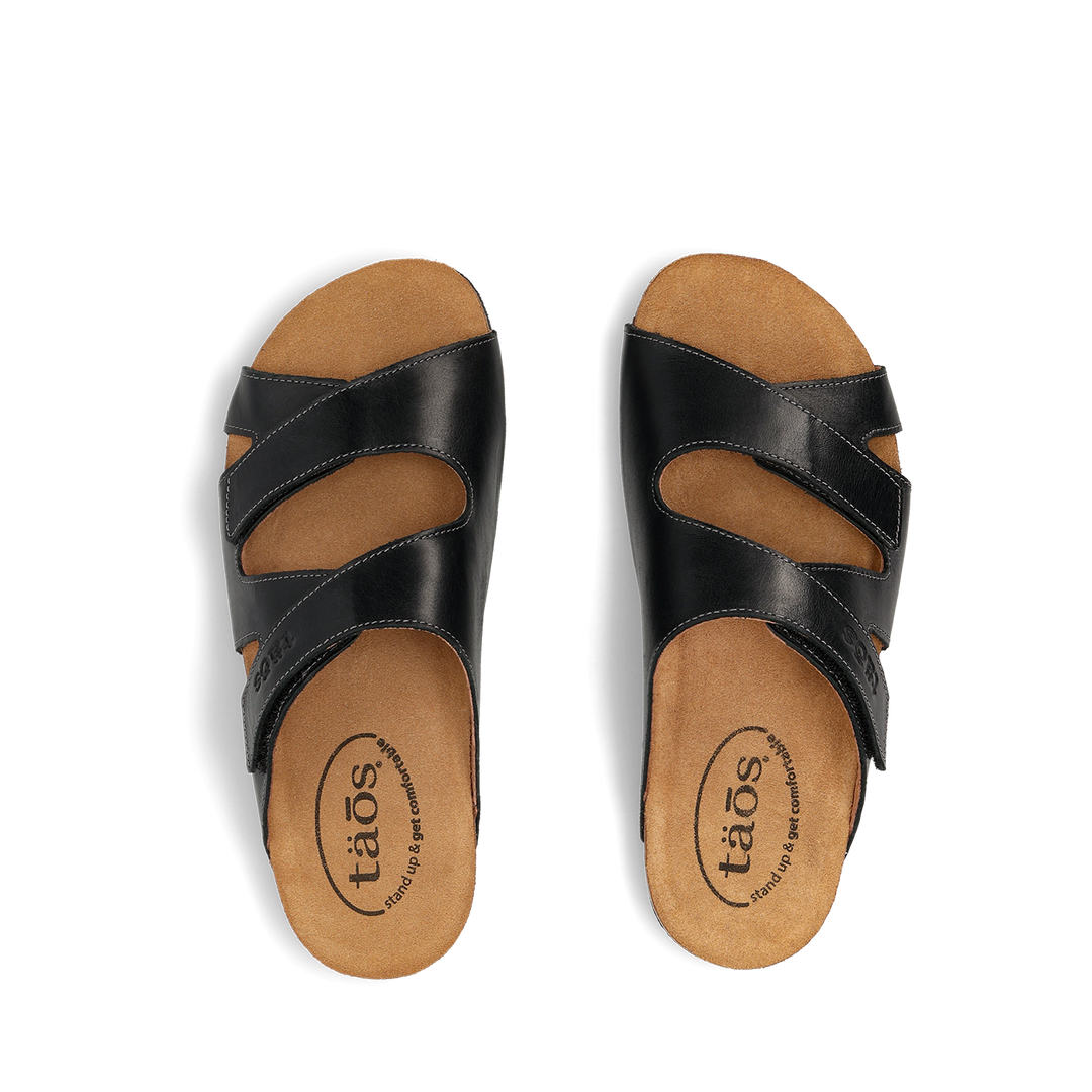 Top down Image of Casita Black Leather 6