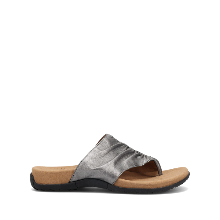 Side angle image of Taos Footwear Gift 2 Pewter Size 6