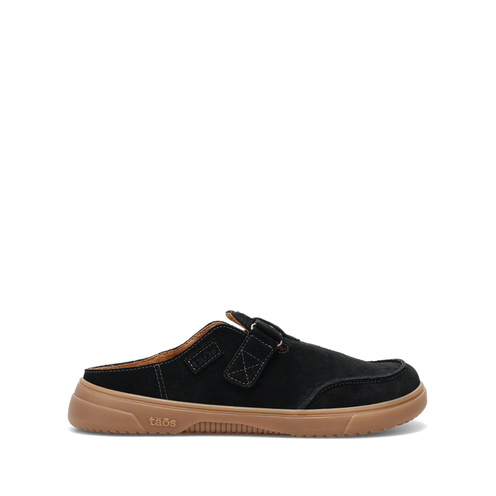 Outside image of Trivia Black Suede Size 6