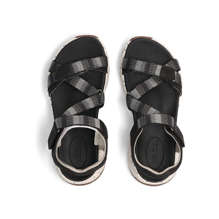 Top down Image of Super Z Black/Grey Multi 6