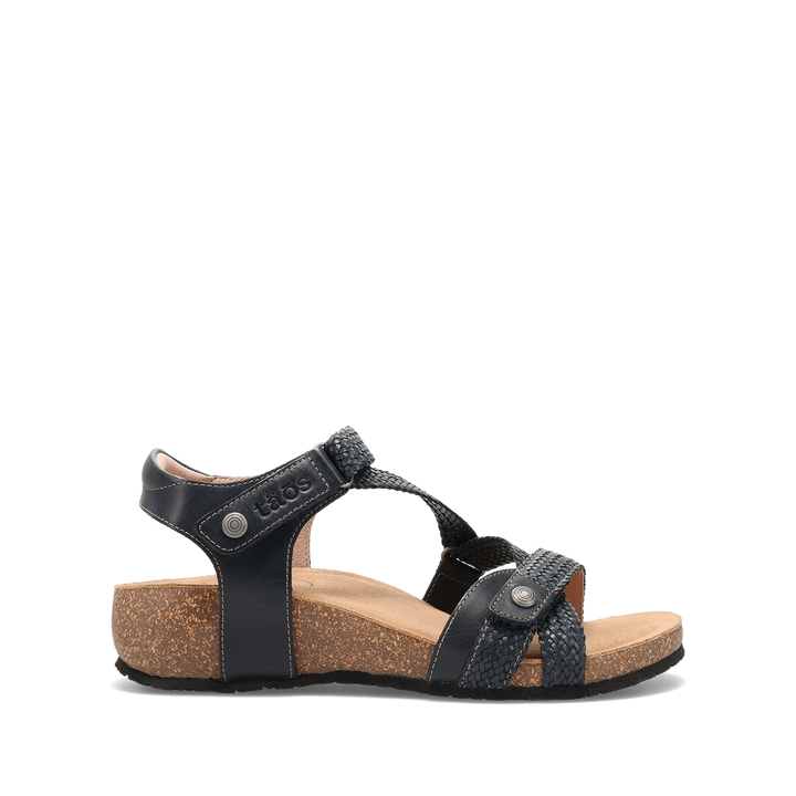 Side angle image of Taos Footwear Trulie Navy Size 36