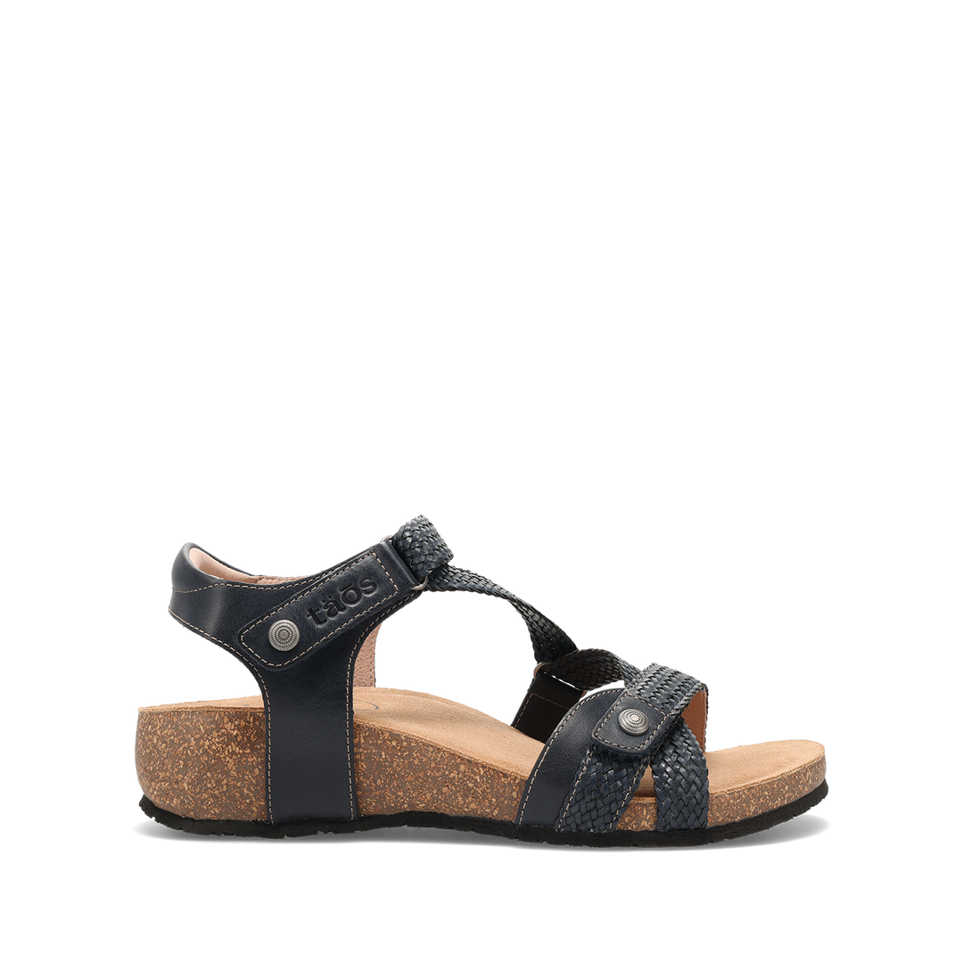 Side angle image of Taos Footwear Trulie Navy Size 36