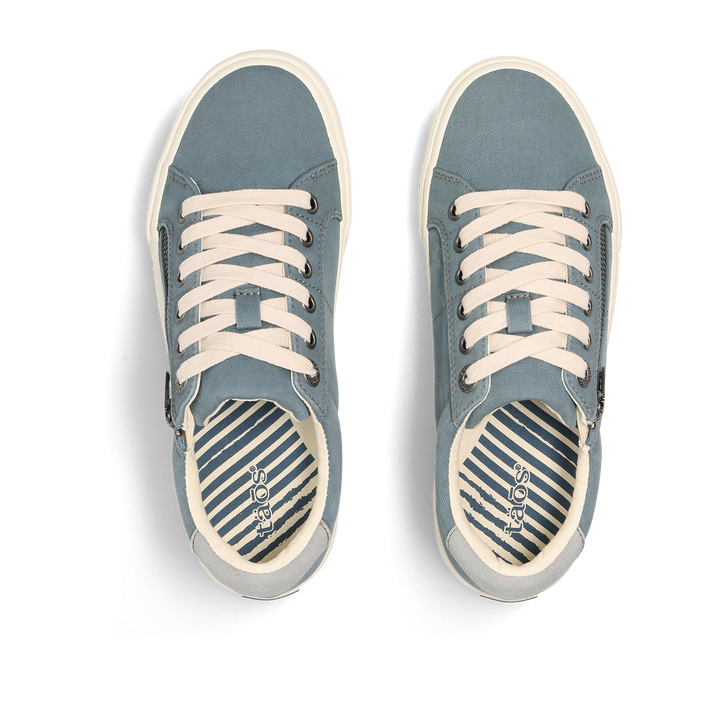Top down image of Z Soul Mineral Blue/Grey Distressed 8 W