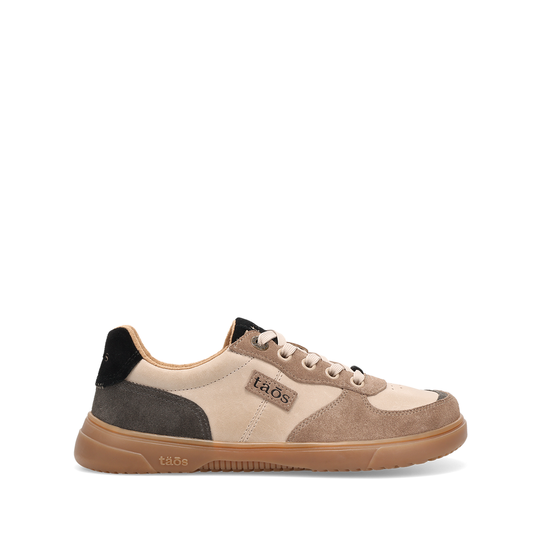 Outside image of Fusion Oat/Charcoal Suede Multi Size 6