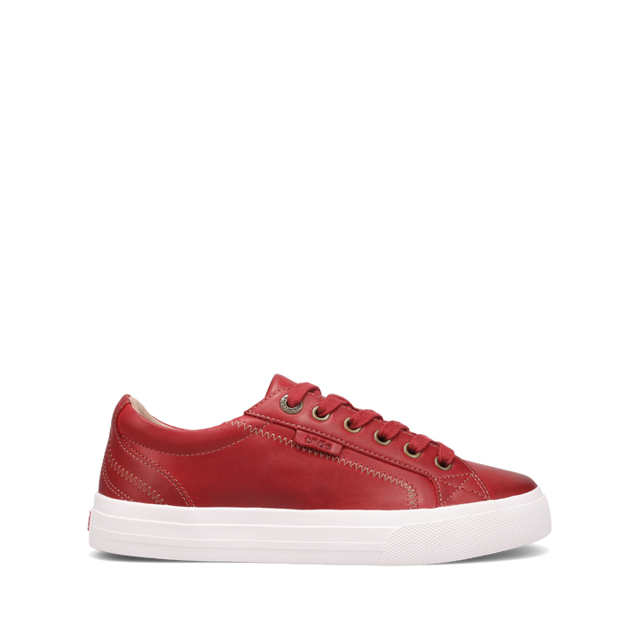 Outside Image of Plim Soul Lux Red Leather Size 6