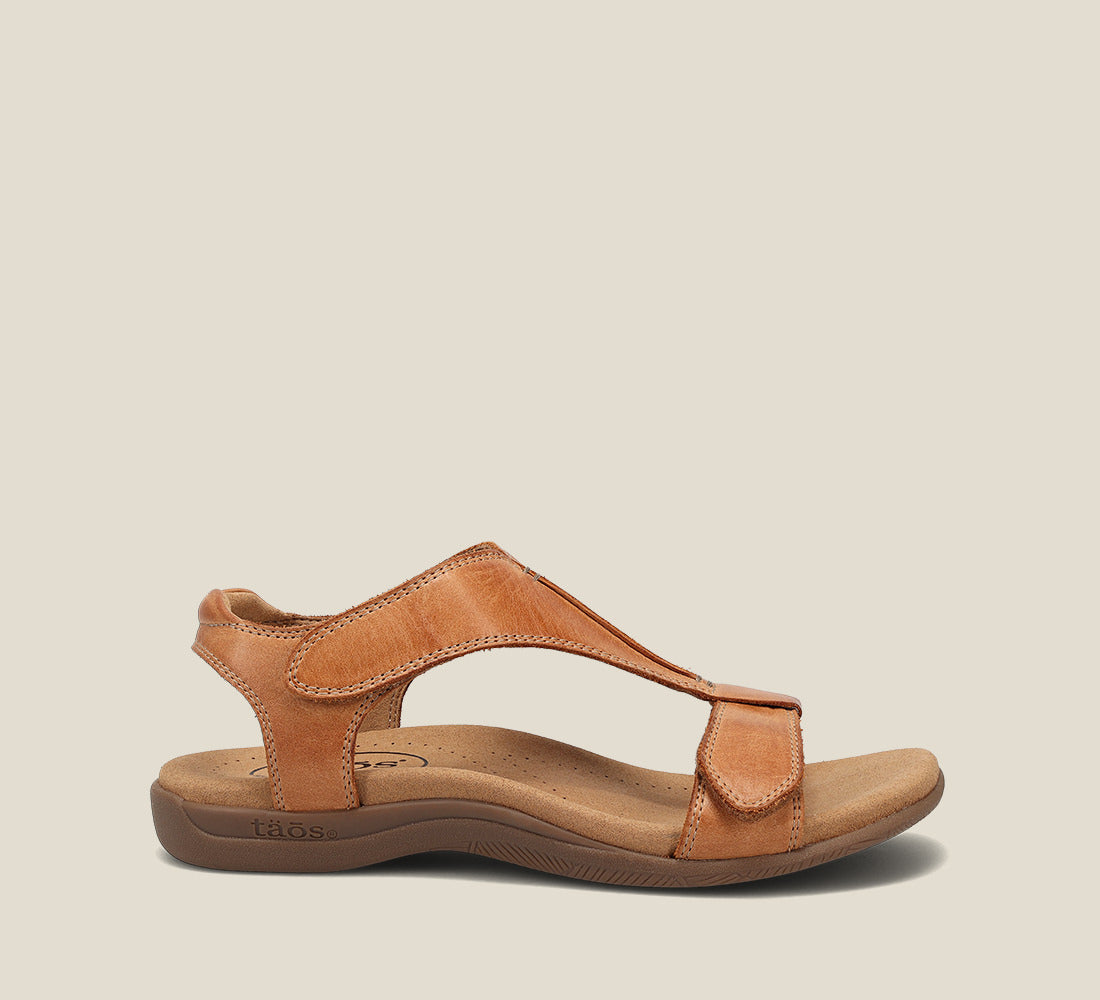 Side image of Taos Footwear The Show Caramel Size 7 Wide