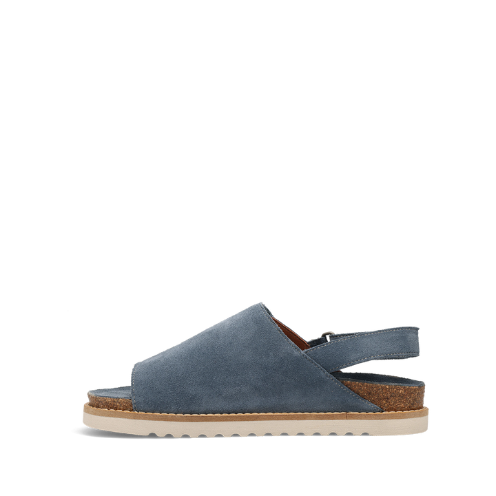 Instep image of Abstract Blue Suede 42