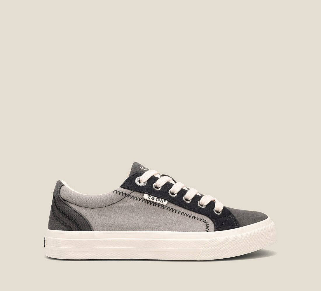 Side angle image of Taos Footwear Plim Soul Black/Graphite Multi Size 8 W