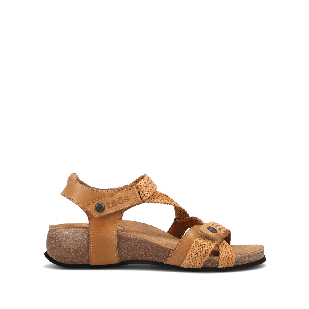 Side angle image of Taos Footwear Trulie Camel Size 36