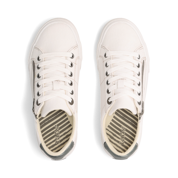 Top down Image of Z Soul White/Pewter 9 W