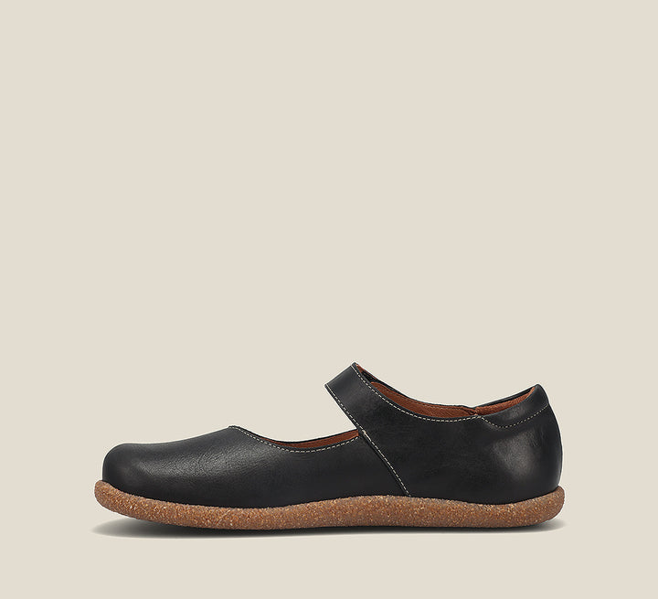 Side angle image of Taos Footwear Ultimate Black Size 40