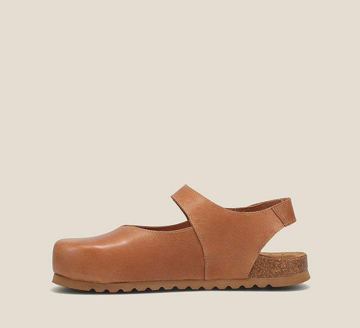 Side angle image of Taos Footwear Extra Tan Size 6