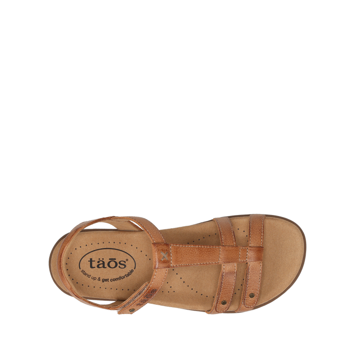 Top down image of Taos Footwear Trophy 2 Honey Size 6