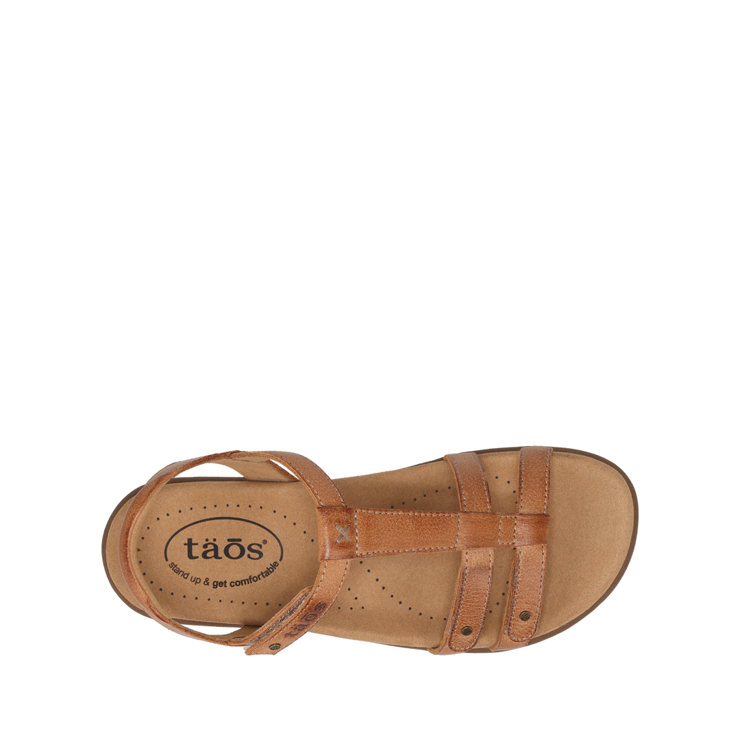 Top down image of Taos Footwear Trophy 2 Honey Size 6