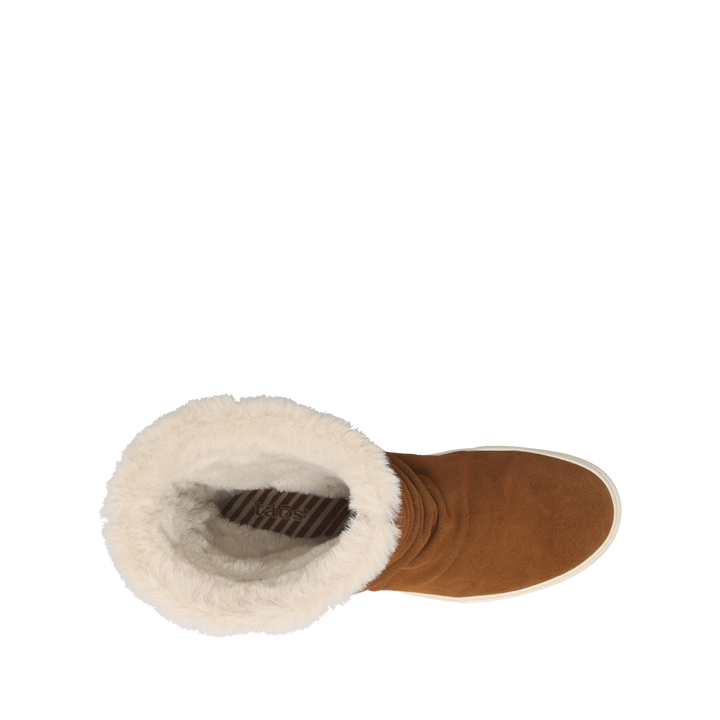 Top down Image of Cozy Chic Chestnut Suede Size 7