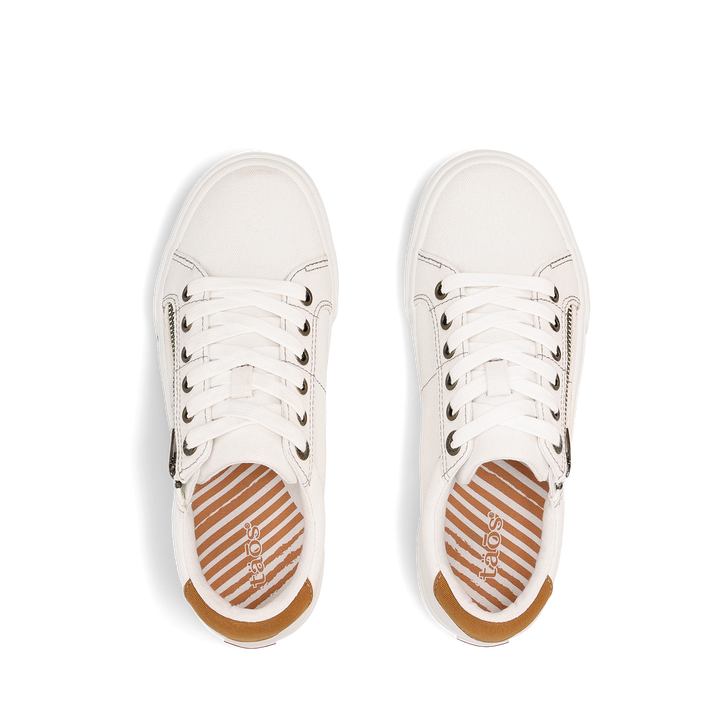 Top down Image of Z Soul White/Golden Tan 12