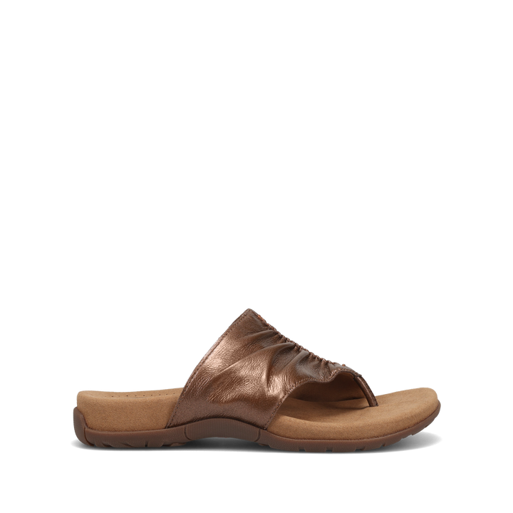 Side angle image of Taos Footwear Gift 2 Bronze Size 6