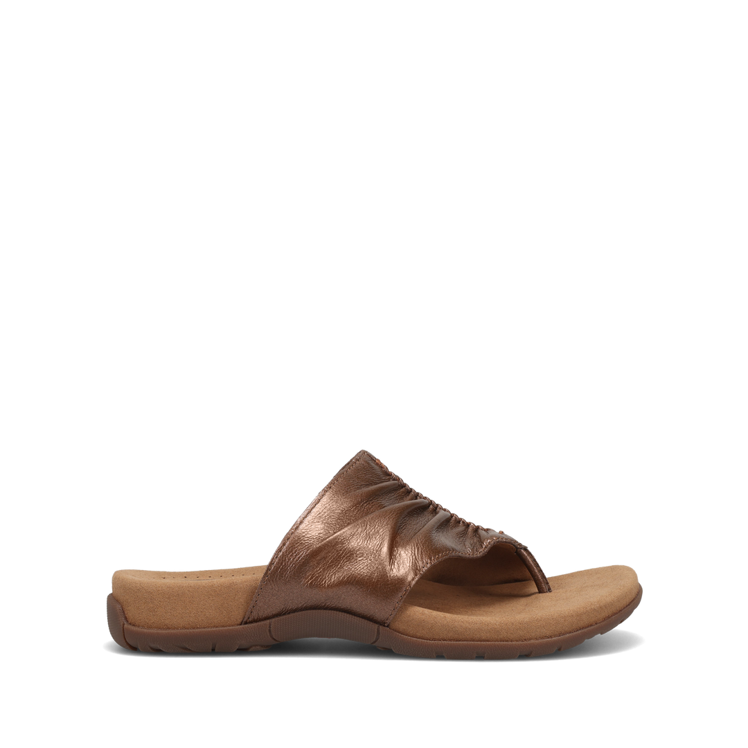 Side angle image of Taos Footwear Gift 2 Bronze Size 6