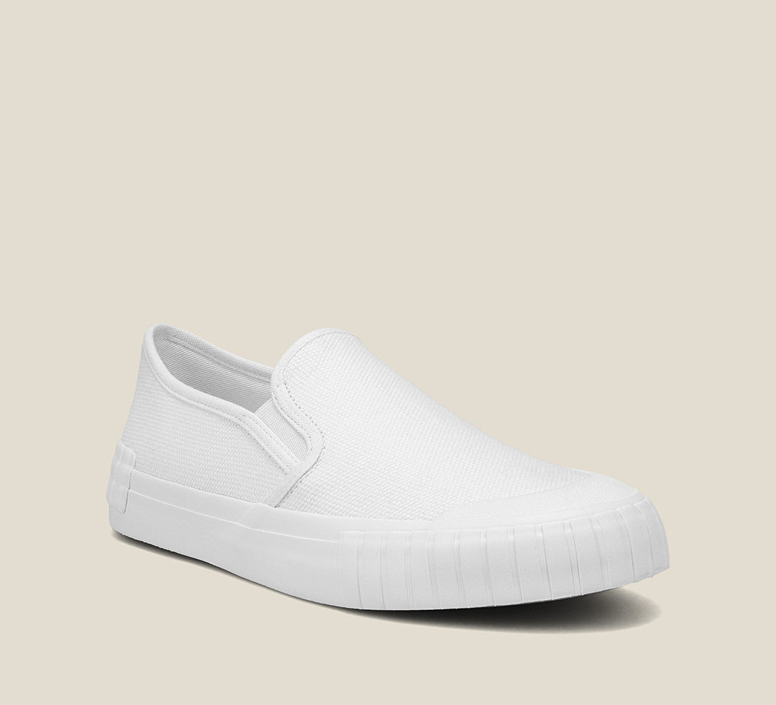 Hero image of Double Vision White Canvas Shoe