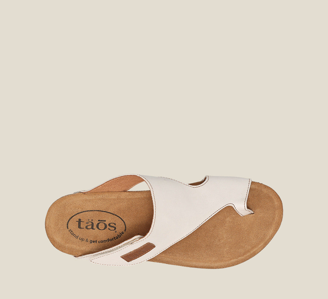 Top image of Loop Off White Sandals 36