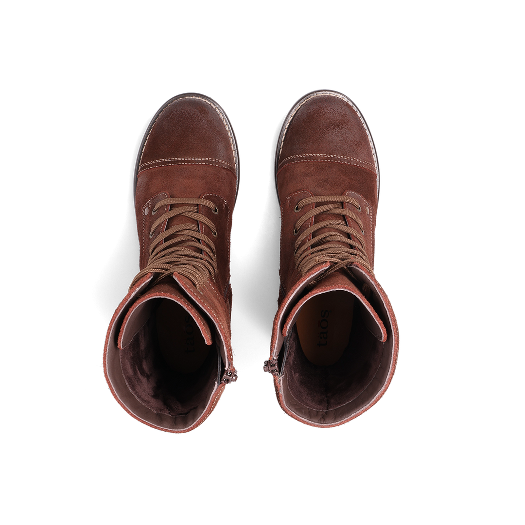 Top down Image of Tall Crave Brown Rugged 41