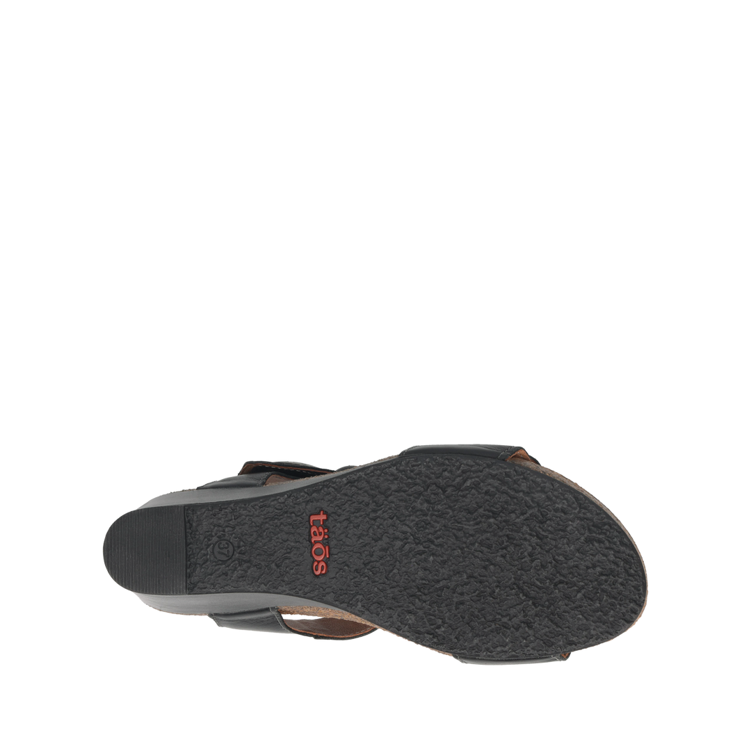 Outsole image of Taos Footwear Carousel 3 Black Size 36