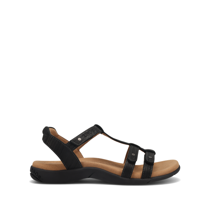 Side angle image of Taos Footwear Trophy 2 Black Emboss Size 6